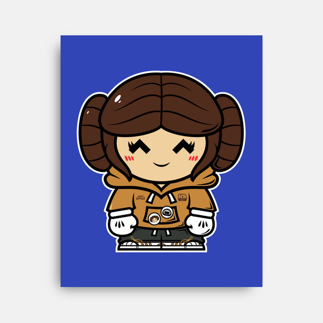 Just Smol Ms Leia-None-Stretched-Canvas-krisren28