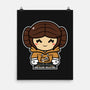 Just Smol Ms Leia-None-Matte-Poster-krisren28