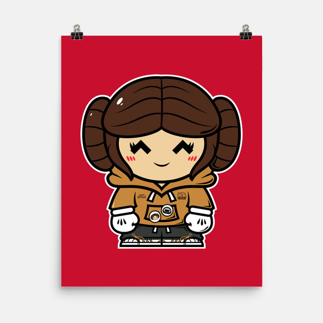 Just Smol Ms Leia-None-Matte-Poster-krisren28