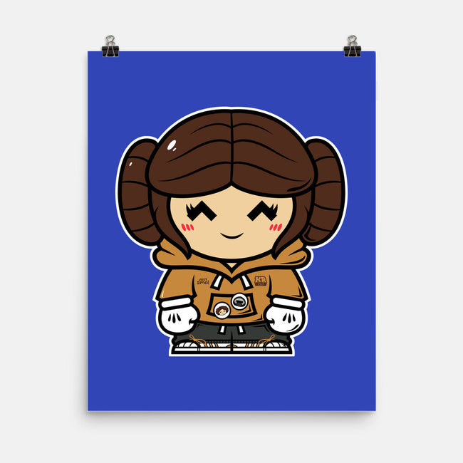 Just Smol Ms Leia-None-Matte-Poster-krisren28