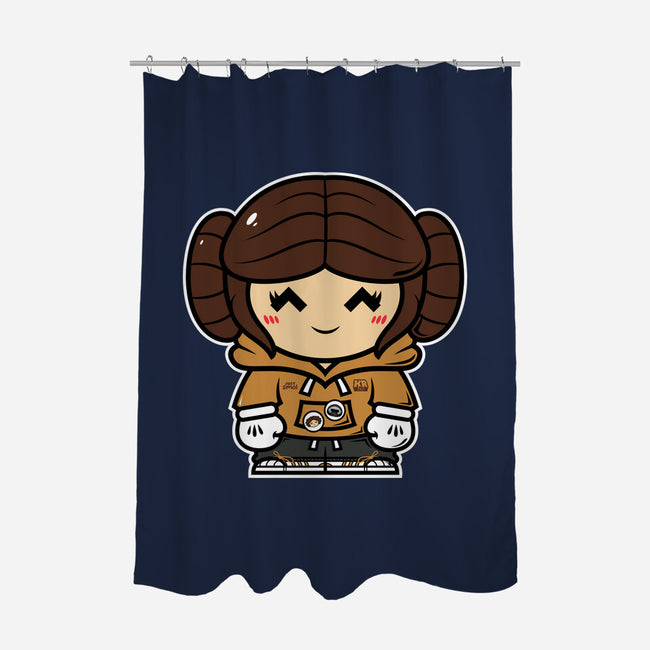 Just Smol Ms Leia-None-Polyester-Shower Curtain-krisren28