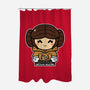 Just Smol Ms Leia-None-Polyester-Shower Curtain-krisren28