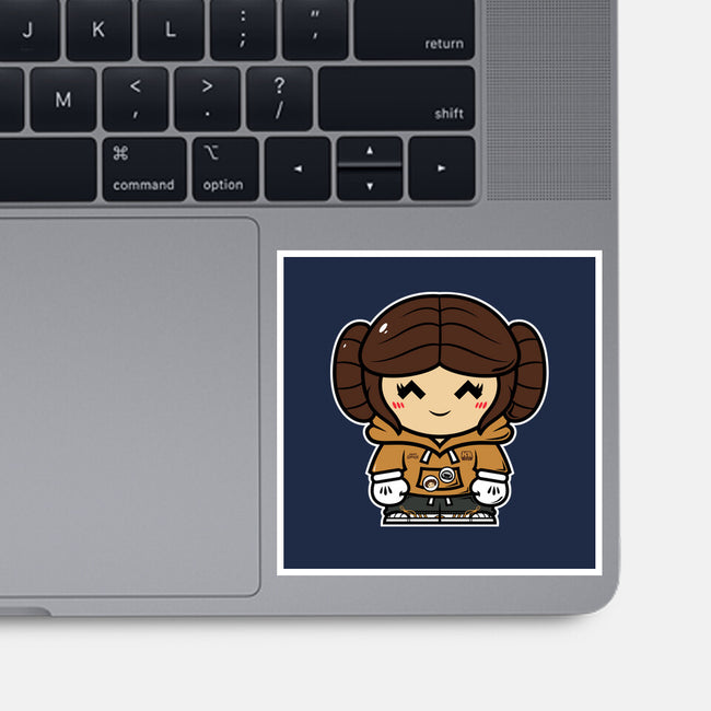 Just Smol Ms Leia-None-Glossy-Sticker-krisren28