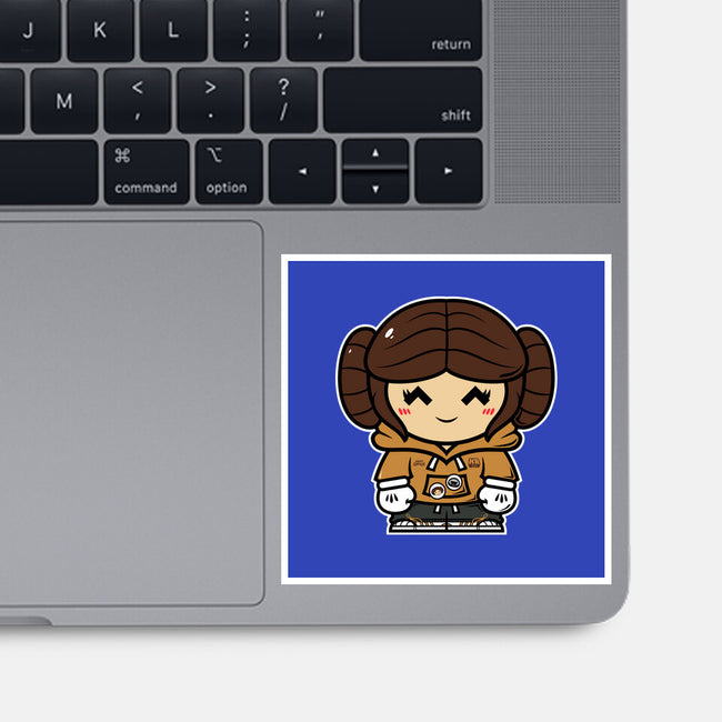 Just Smol Ms Leia-None-Glossy-Sticker-krisren28