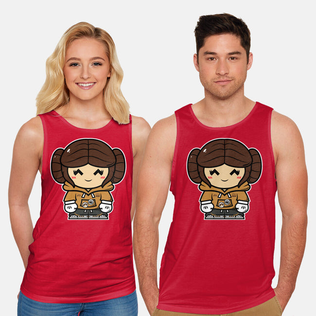 Just Smol Ms Leia-Unisex-Basic-Tank-krisren28