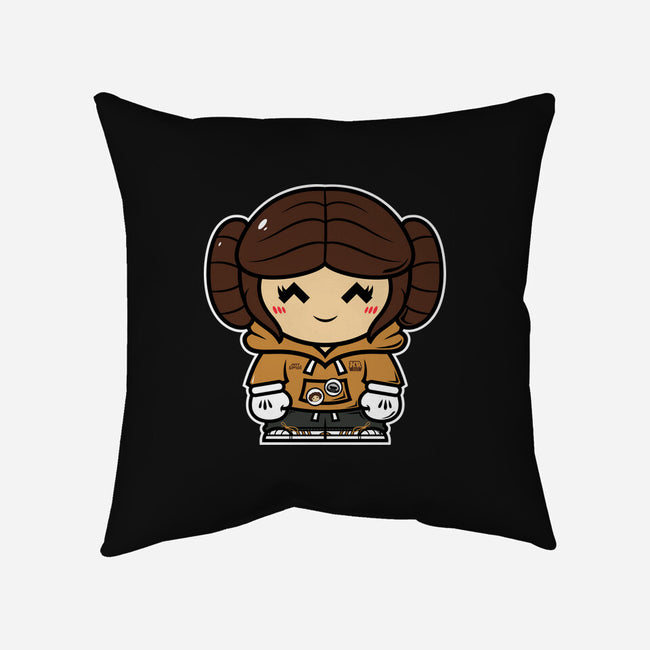 Just Smol Ms Leia-None-Removable Cover w Insert-Throw Pillow-krisren28