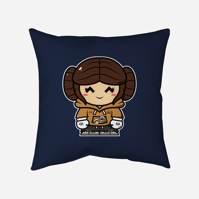 Just Smol Ms Leia-None-Removable Cover w Insert-Throw Pillow-krisren28