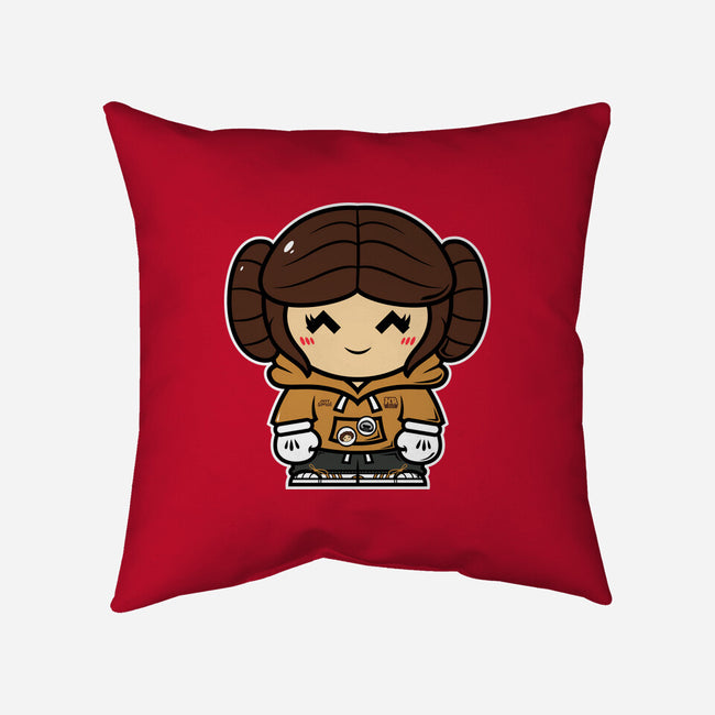 Just Smol Ms Leia-None-Removable Cover w Insert-Throw Pillow-krisren28
