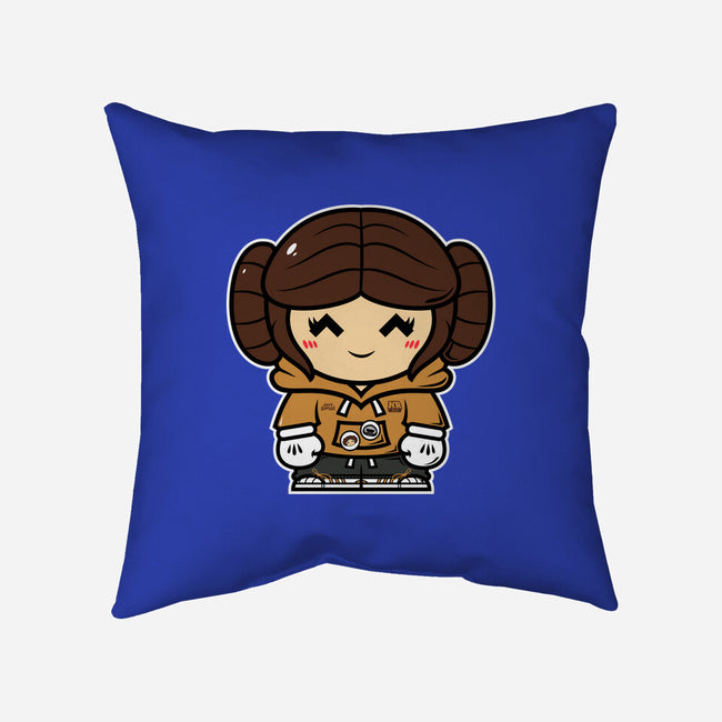 Just Smol Ms Leia-None-Removable Cover w Insert-Throw Pillow-krisren28