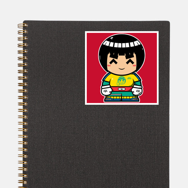 Just Smol Mr Lee-None-Glossy-Sticker-krisren28