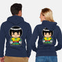 Just Smol Mr Lee-Unisex-Zip-Up-Sweatshirt-krisren28