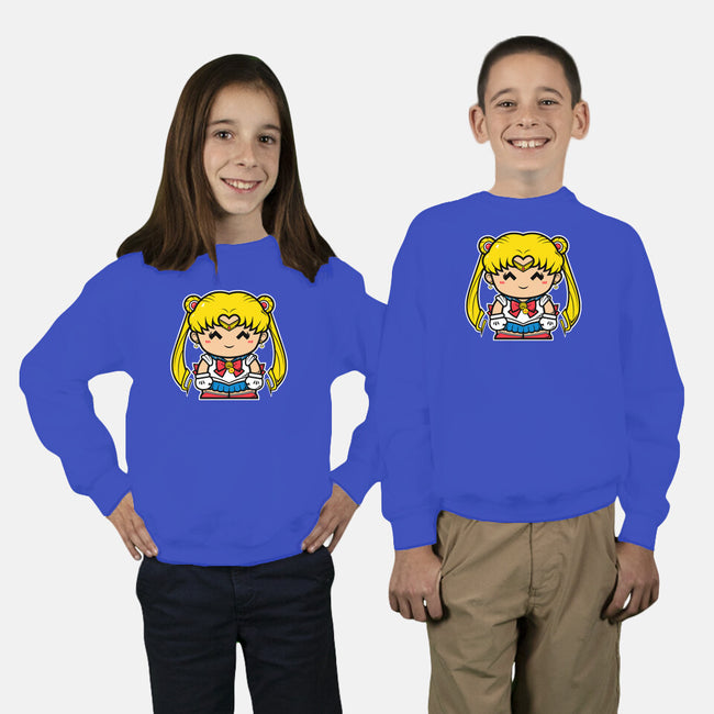 Just Smol Ms Usagi-Youth-Crew Neck-Sweatshirt-krisren28