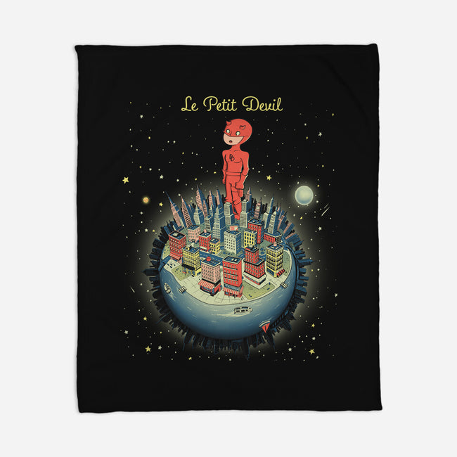 Le Petit Devil-None-Fleece-Blanket-Betmac