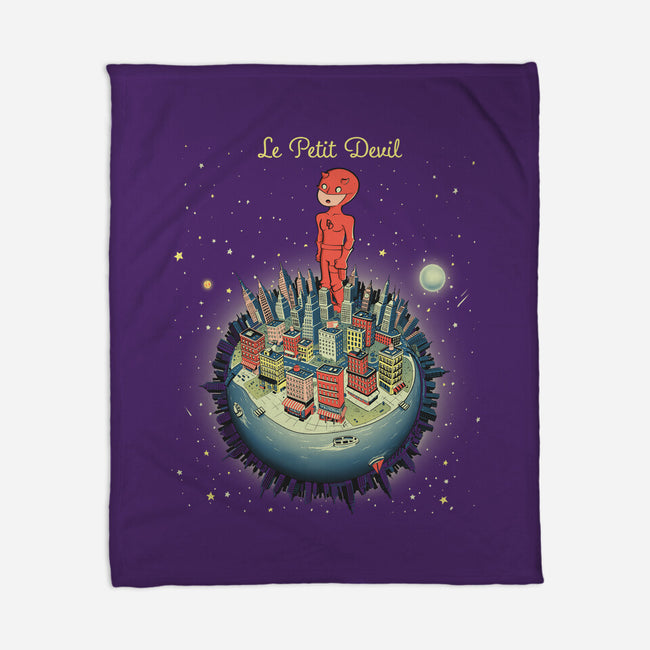 Le Petit Devil-None-Fleece-Blanket-Betmac