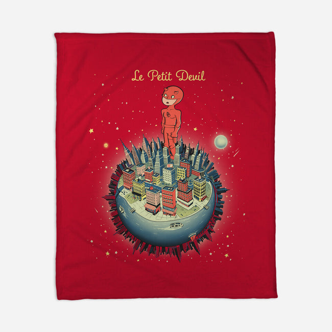 Le Petit Devil-None-Fleece-Blanket-Betmac