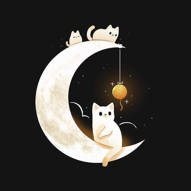 Kitten Moon-Unisex-Pullover-Sweatshirt-Vallina84