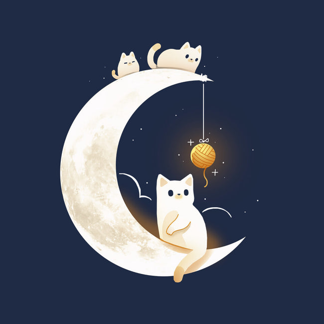 Kitten Moon-Womens-Basic-Tee-Vallina84