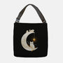 Kitten Moon-None-Adjustable Tote-Bag-Vallina84