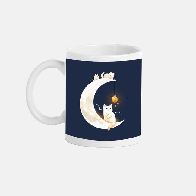 Kitten Moon-None-Mug-Drinkware-Vallina84