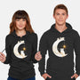 Kitten Moon-Unisex-Pullover-Sweatshirt-Vallina84