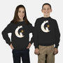 Kitten Moon-Youth-Crew Neck-Sweatshirt-Vallina84