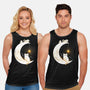 Kitten Moon-Unisex-Basic-Tank-Vallina84