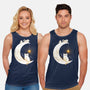 Kitten Moon-Unisex-Basic-Tank-Vallina84