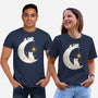 Kitten Moon-Unisex-Basic-Tee-Vallina84