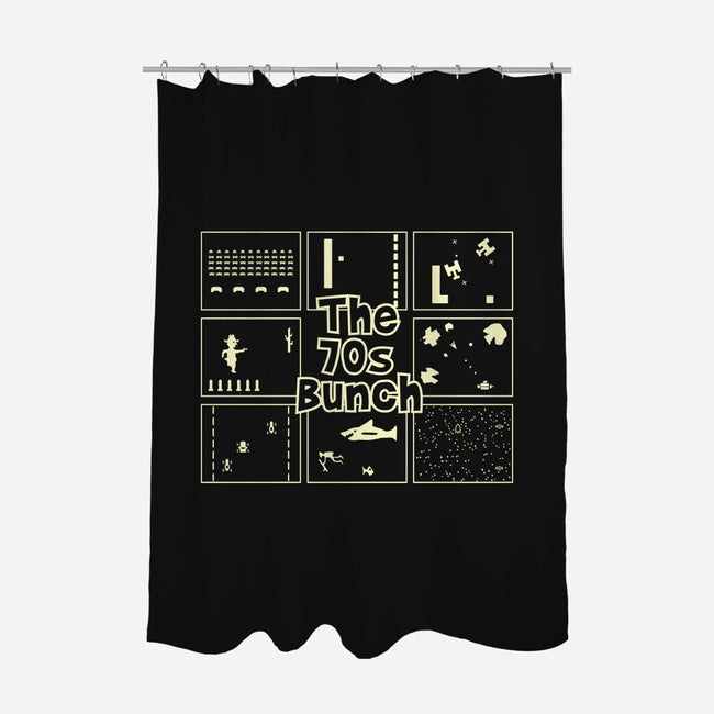 The 70s Bunch-None-Polyester-Shower Curtain-naomori