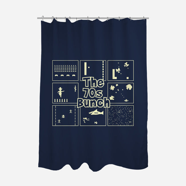 The 70s Bunch-None-Polyester-Shower Curtain-naomori