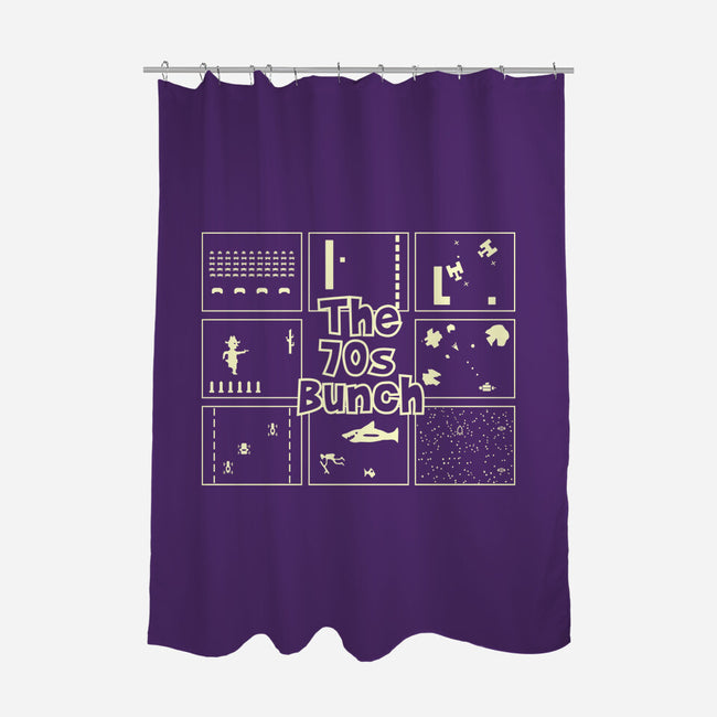 The 70s Bunch-None-Polyester-Shower Curtain-naomori