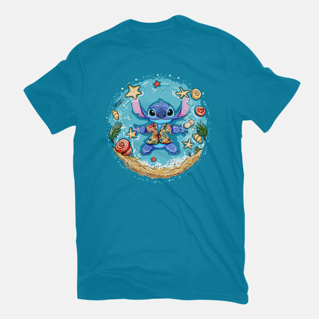Ohana Means Vacation-Womens-Fitted-Tee-JamesQJO