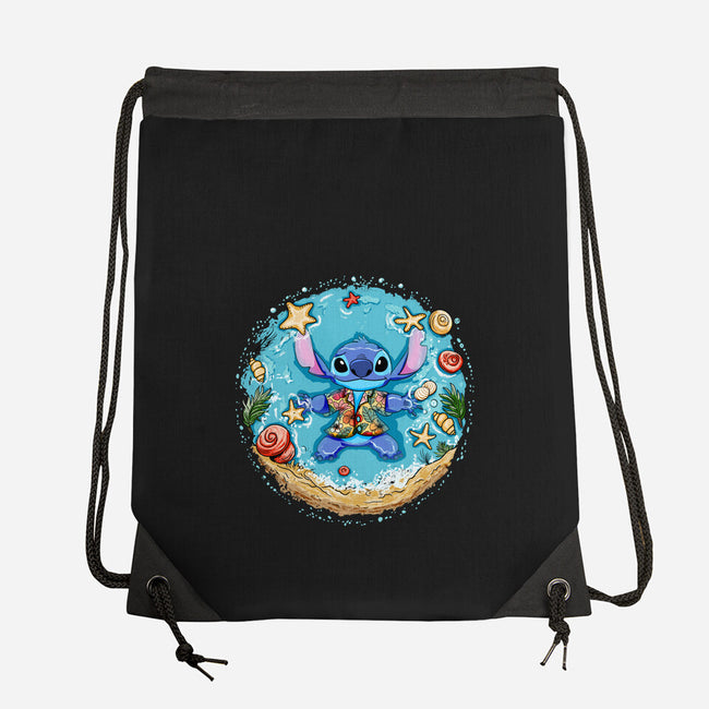 Ohana Means Vacation-None-Drawstring-Bag-JamesQJO