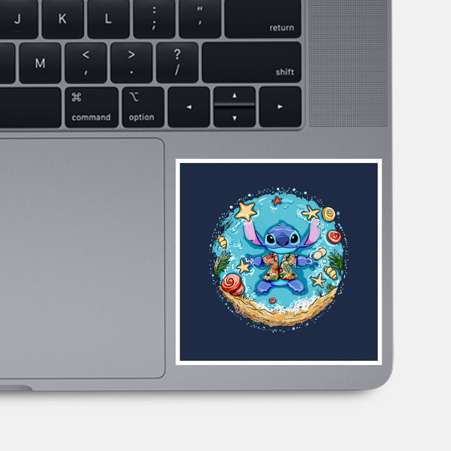 Ohana Means Vacation-None-Glossy-Sticker-JamesQJO