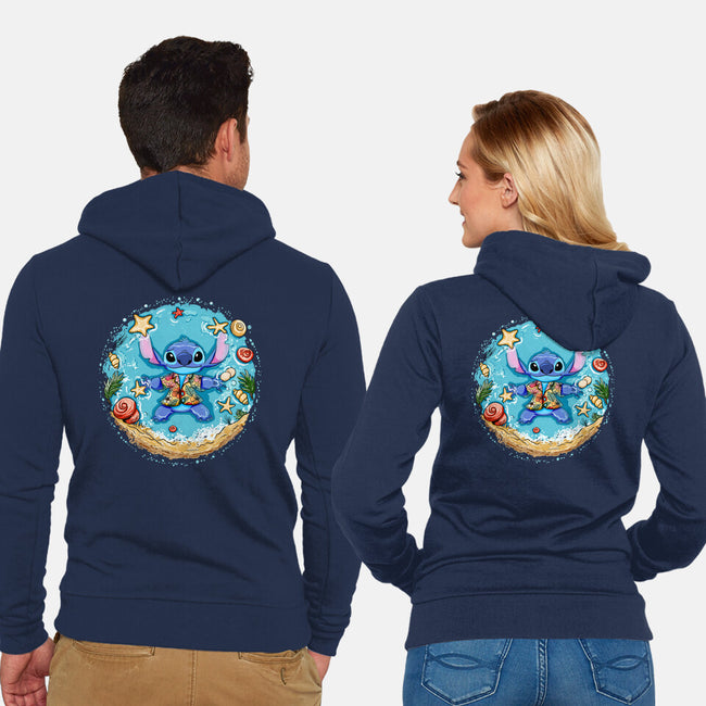 Ohana Means Vacation-Unisex-Zip-Up-Sweatshirt-JamesQJO