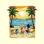 Paw-sitive Vibes Only-None-Polyester-Shower Curtain-JamesQJO