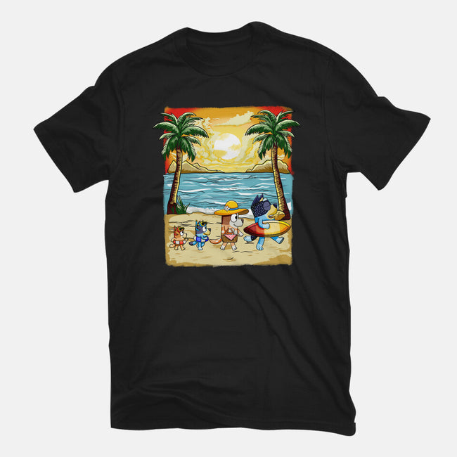 Paw-sitive Vibes Only-Womens-Fitted-Tee-JamesQJO