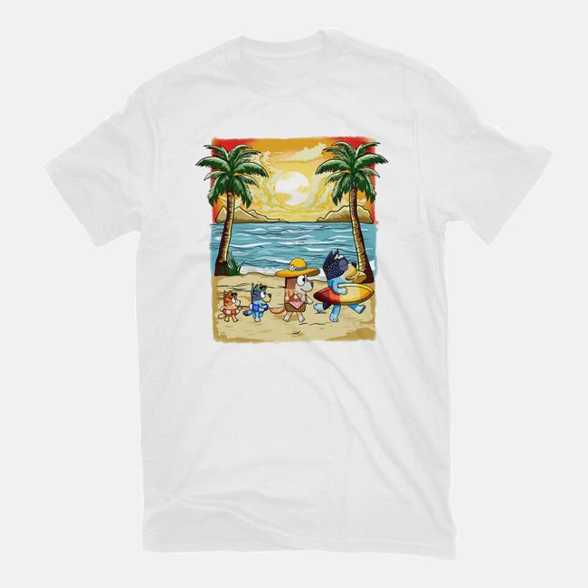 Paw-sitive Vibes Only-Womens-Fitted-Tee-JamesQJO