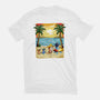 Paw-sitive Vibes Only-Womens-Fitted-Tee-JamesQJO