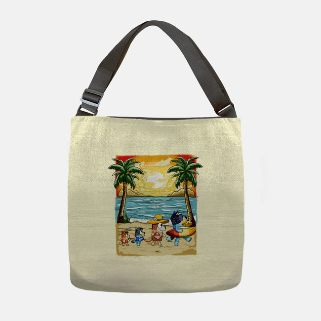 Paw-sitive Vibes Only-None-Adjustable Tote-Bag-JamesQJO