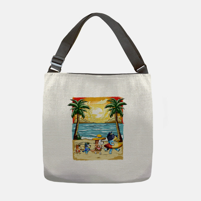 Paw-sitive Vibes Only-None-Adjustable Tote-Bag-JamesQJO