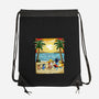 Paw-sitive Vibes Only-None-Drawstring-Bag-JamesQJO