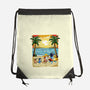 Paw-sitive Vibes Only-None-Drawstring-Bag-JamesQJO