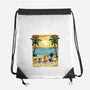 Paw-sitive Vibes Only-None-Drawstring-Bag-JamesQJO