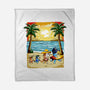 Paw-sitive Vibes Only-None-Fleece-Blanket-JamesQJO