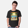 Paw-sitive Vibes Only-Mens-Basic-Tee-JamesQJO