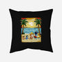 Paw-sitive Vibes Only-None-Removable Cover w Insert-Throw Pillow-JamesQJO