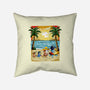 Paw-sitive Vibes Only-None-Removable Cover w Insert-Throw Pillow-JamesQJO
