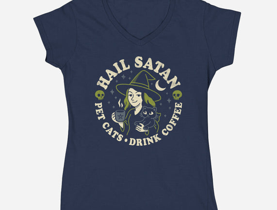 Pet Cats Drink Coffee