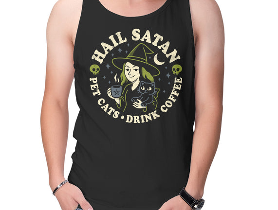 Pet Cats Drink Coffee